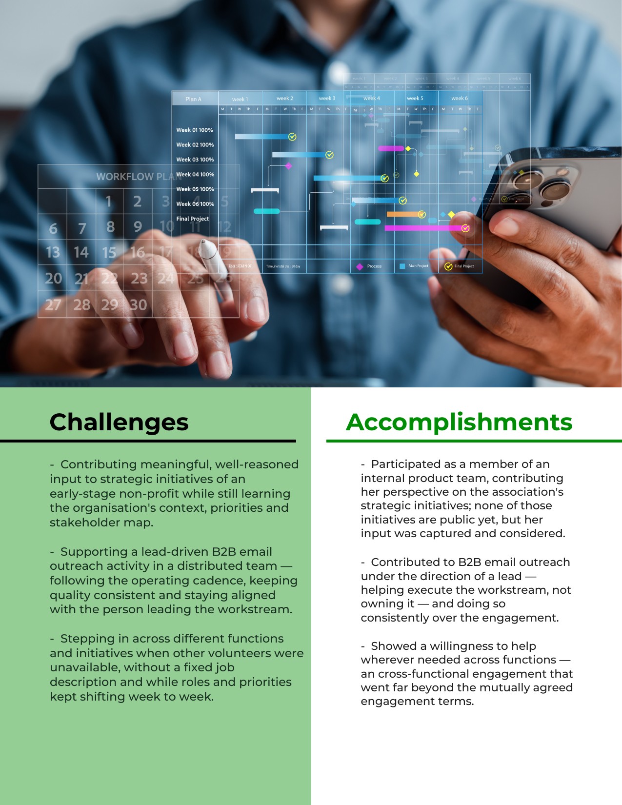 Experience Report — page 3